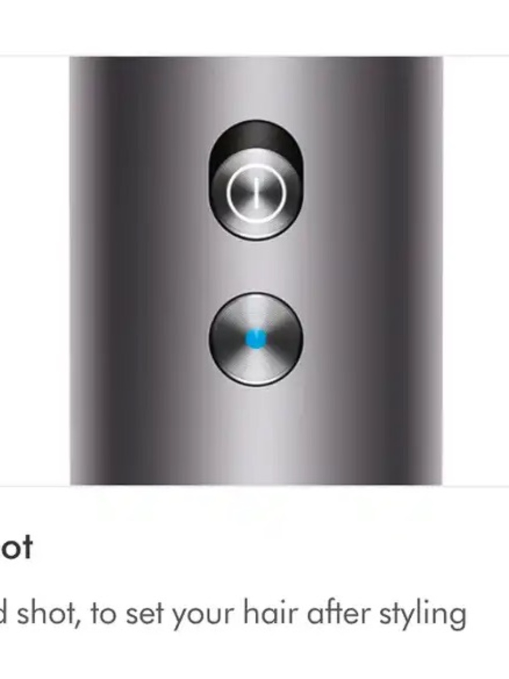 Dyson White and Black Product Packaging Label - Picture 2 of 8